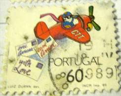 Portugal 1989 Greetings Stamp 60c - Used - Usado