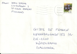 Suomi Finland Turku 1993 >> Kobenhavn Danmark - Lettres & Documents