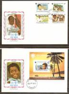 Dominique FDC Année Internationale De L´Enfant 1979 FDC Dominica Int. Year Of The Child IYC - Dominique (1978-...)