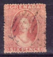 Grenade (1861)  - "Victoria" Oblitéré - Grenada (...-1974)