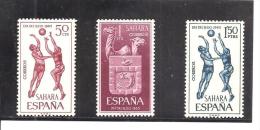 Sahara - Edifil 246-48 - Yvert 232-34 (MNH/**) - Sahara Espagnol