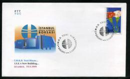 TURKEY 1995 FDC - I.S.E.'s (Istanbul Stock Exchange) New Building, Istanbul, May. 15 - FDC