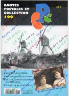 Revue Cartes Postales N° 199 CPC 2001; Moulins D´Anjou; Goulet-Turpin; Soutanes Dans Mitraille; Reutlinger; ABC - Livres & Catalogues