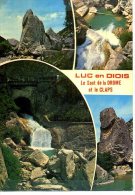 DROME LUC EN DIOIS 4 SAUT ET CLAPS VUES/ 1 CARTE - Luc-en-Diois