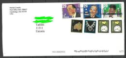 USA 2013 Letter To Estonia Estland Estonie - 3c. 1961-... Storia Postale