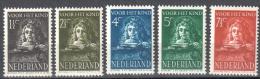 Netherlands 1941 Rembrandt Art Painting  Mi.397-401 MNH (**) - Ungebraucht