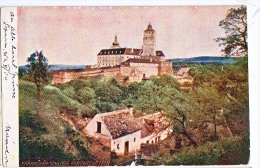 AK BURGENLAND  FRAKNO VAR SCHLOSS FORCHTENSTEIN OLD POSTCARD 1916 - Forchenstein