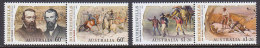 Australia 2010 Burke & Wills 4v MNH - Exploradores