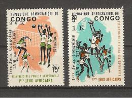 Congo  655/56 Postgaaf - Altri & Non Classificati