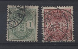 0232 - Antilles Danoises N° 16/17 Ob. - Danemark (Antilles)