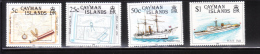 Cayman Islands 1989 Maps & Survey Ships MNH - Cayman (Isole)