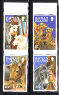 Cayman Islands 1995 Animals Of Nativity MNH - Kaimaninseln