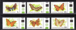 Cayman Islands 1977 Butterflies MNH - Kaimaninseln