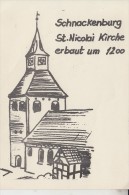 3136 GARTOW - SCHNACKENBURG, St. Nocolai Kirche - Luechow