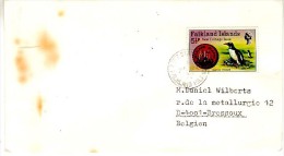 Falkland Islands  ; Special Cancell. ; Used Cover - Onderzoeksstations