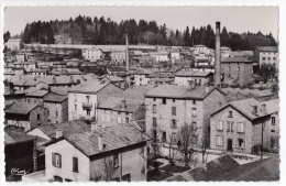 Amplepuis (Rhône), Vue Générale Du Bas De La Ville Et Les Usines, C.I.M. - Amplepuis