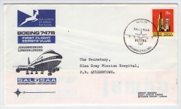 Old Letter - South Africa, Boeing 747B - Luftpost