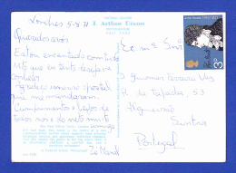 CARTE POSTALE - THE POST OFFICE TOWER, LONDOIN -- 5.8.71 -  2 SCANS - Cartas & Documentos