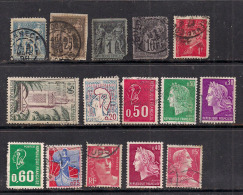 France Selection 15 X Stamps.. ( L848 ) - Verzamelingen