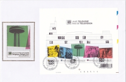 ZEGELS   BLOK 106FDC Op Zijde TIMBRES DE  BLOC 106FDC Sur Soie - 2001-2010