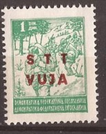 1949 X  12-21  TRIESTE ZONA B JUGOSLAVIJA STT VUJA SLOVENIJA ITALIA MILITARI BANDIERA NEVER HINGED - Ungebraucht