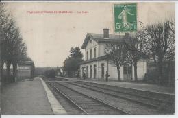 FAREMOUTIERS POMMEUSE - La Gare - Train - Faremoutiers