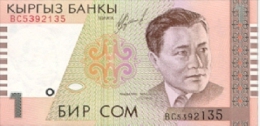 Kyrgyzstan - 1 Som - 1999 - P 15 - Unc - Kirgizïe