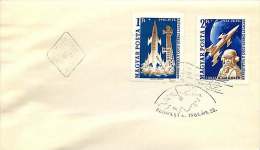 1961 Début Des Vols Spatiaux Soviétiques Habités MiNr 175-4A  Espace Space - FDC