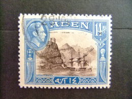 ADEN  COLONIE BRITANNIQUE 1937 --Yvert & Tellier Nº 23 A º FU - Aden (1854-1963)