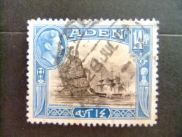 ADEN  COLONIE BRITANNIQUE 1937 --Yvert & Tellier Nº 23 A º FU - Aden (1854-1963)