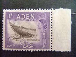 ADEN  COLONIE BRITANNIQUE 1953 --Yvert & Tellier Nº 63 * MH - Aden (1854-1963)