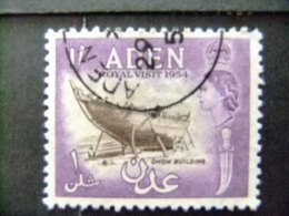 ADEN  COLONIE BRITANNIQUE 1953 --Yvert & Tellier Nº 63 º FU - Aden (1854-1963)