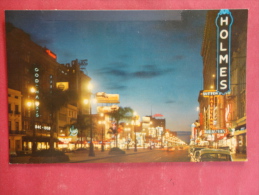 New Orleans,LA--Canal Street At Night--not Mailed--PJ 209 - Autres & Non Classés