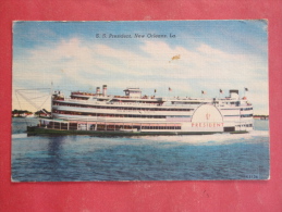 New Orleans,LA--S.S. President--not Mailed--PJ 209 - Altri & Non Classificati