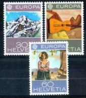 1975 - Svizzera 980/82 Europa ---- - Unused Stamps