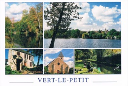 VERT-LE-PETIT (Essone) - Multi-vues : L'Etang, Maison Pierre Mercier, L'Eglise - COULEURS ET LUMIERE DE FRANCE - Vert-le-Petit