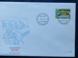 35/807  FDC  FINLANDE - Bus