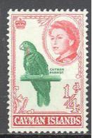 Caimanes: Yvert N°157**; MNH; Oiseaux; Birds; Vögel; Perroquet - Kaimaninseln