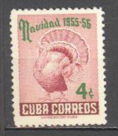 Cuba : Yvert N°432; Oiseaux; Birds; Vögel; Dindon - Ungebraucht