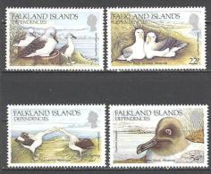 Falkland Dependances: Yvert N°141/4**; MNH; Oiseaux; Birds; Vögel; Albatros - Südgeorgien