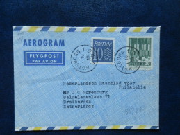 35/837   AEROGRAM   1959  TO HOLLANDS - Briefe U. Dokumente