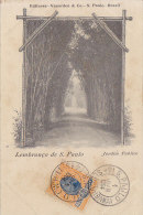 E3-73- Lembranca De S. Paulo - Jardim Pubblico - Brasil - F.p. 1904 - São Paulo