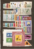 POLOGNE  ANNEE COMPLETE  1963  NEUF ** MNH LUXE  86 TIMBRES 2 BLOCS - Años Completos