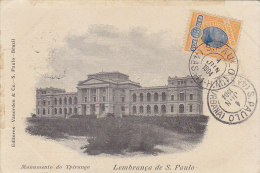 E3-88- S. Paulo - Monumento Do Ypiranga - Brasil - F.p. 1904 - São Paulo