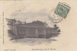 E3-91- Lembranca De S. Paulo - Ponte Grande - Brasil - F.p. 1903 - São Paulo