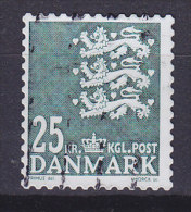 Denmark 2010 Mi. 1619    25.00 Kr Small Arms Of State Kleines Reichswaffen New Engraving Selbstklebende Papier - Oblitérés