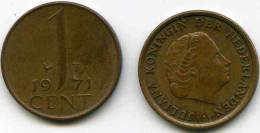 Pays-Bas Netherland 1 Cent 1971 KM 180 - 1948-1980 : Juliana