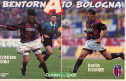 Bologna F.C. 1996 Cristiano Doni E Davide Olivares - Sportler