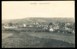 89 CHAMPS SUR YONNE / Vue Générale / - Champs Sur Yonne