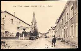 88 VINCEY / Mairie Et Eglise / - Vincey